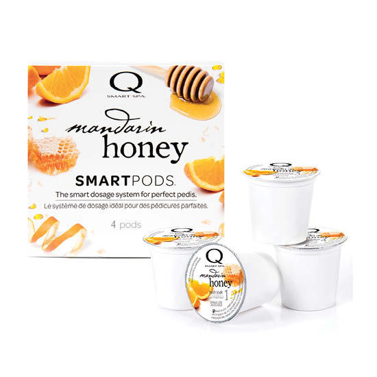 Smart Spa Smart Pod 4 Step System Pack - Box and Pods in Mandarin Honey
