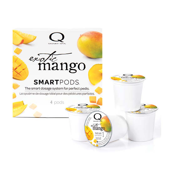 Smart Spa Smart Pod 4 Step System Pack - Box and Pods in Exotic Mango