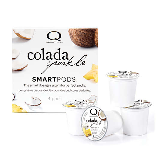 Smart Spa Smart Pod 4 Step System Pack - Box and Pods in Colada Sparkle