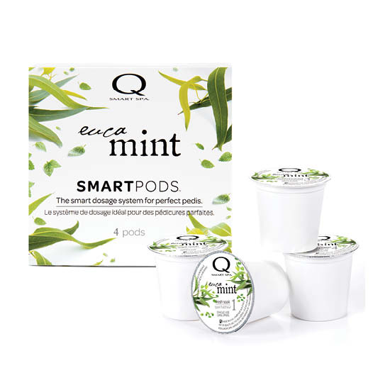 Smart Spa Smart Pod 4 Step System Pack - Box and Pods in Eucamint (main image)