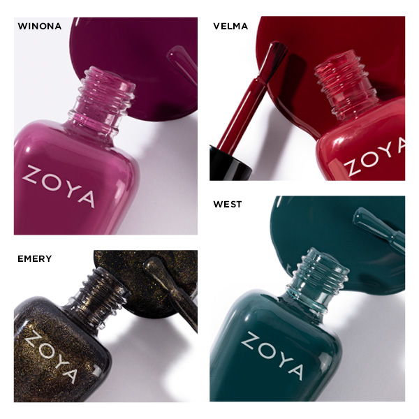 Zoya Healthy Nail Polish Muse Complete Collection Bundle Nail Polish Bottle, Brush, Spill Zoya Healthy Nail Polish Muse Complete Collection Bundle Nail Polish Bottle, Brush, Spill