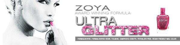 Zoya Ultra Glitter Nail polish Collection