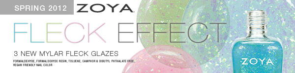 Zoya Nail Polish Fleck Effect Holographic Nail Glazes