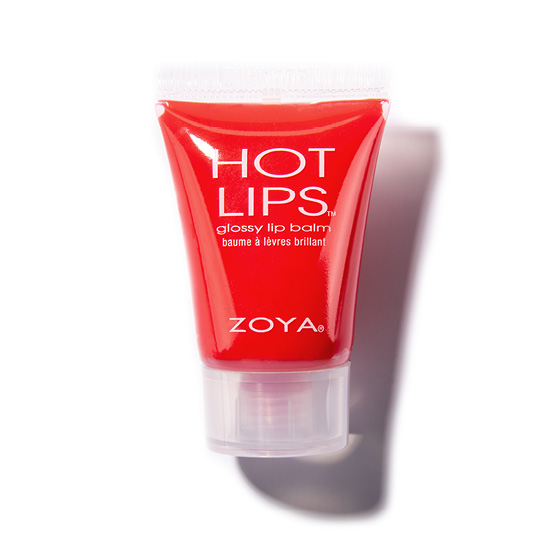 Zoya Hot Lips - Lip Balm Lip Gloss and Color in Heatwave ZLHL16