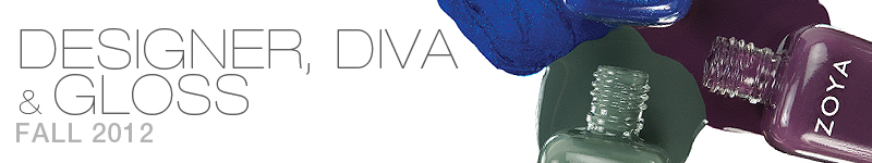 ZOYA designer, diva and gloss collection