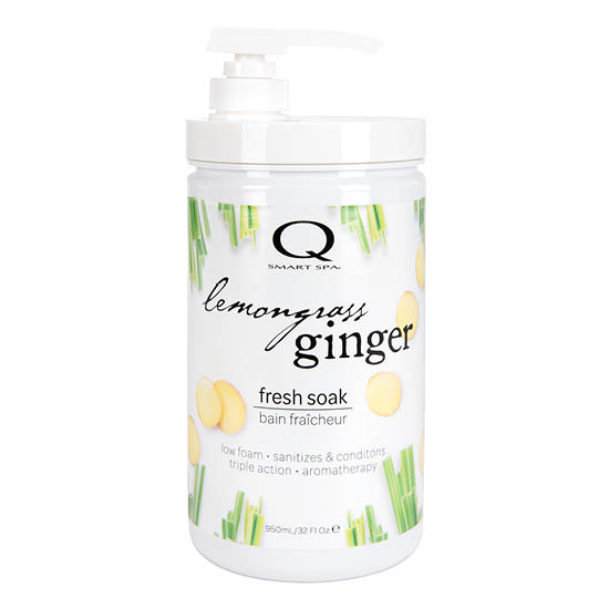 Lemongrass Ginger Triple Action Fresh Soak 32oz by Smart Spa (main image)