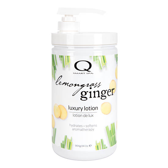 Lemongrass Ginger Luxury Lotion 34oz by Smart Spa (main image)