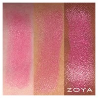 zoya lipstick in Belle swatched on skin