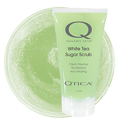 Sugar Scrub: Manicure Pedicure White Tea 7oz | SMART SPA Product Image