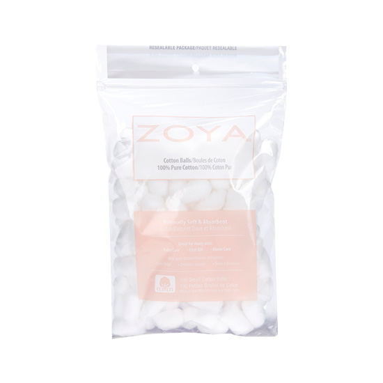 Zoya Small Cotton Ball Bag - 100 Count