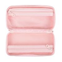 Pink Zipper Bag - Interior View