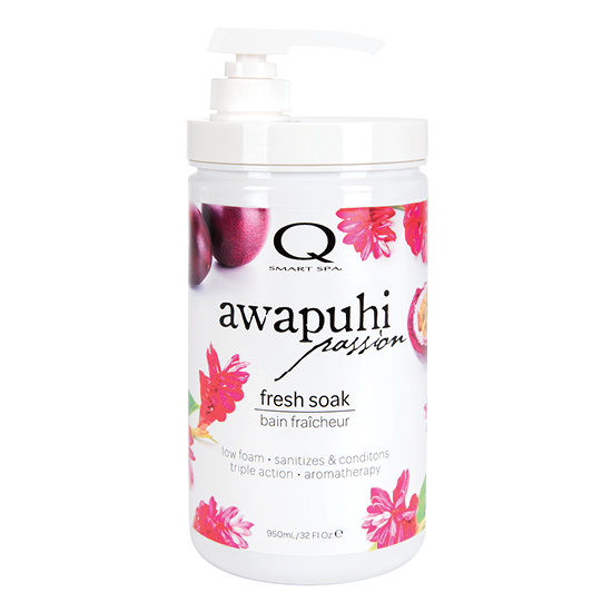 Pedicure, Manicure Soak, Awapuhi Passion Triple Action Fresh Soak 32oz