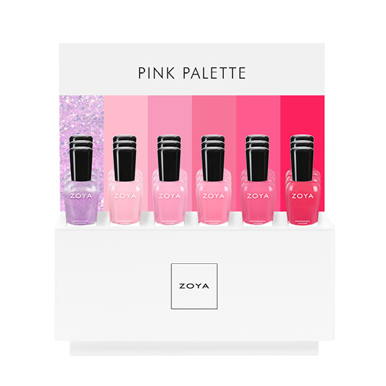 Pink Palette 18pc Display