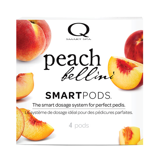 Professional Pedicure & Manicure  Smart Pods  Ingredient ViewPeach Bellini | Smart Spa