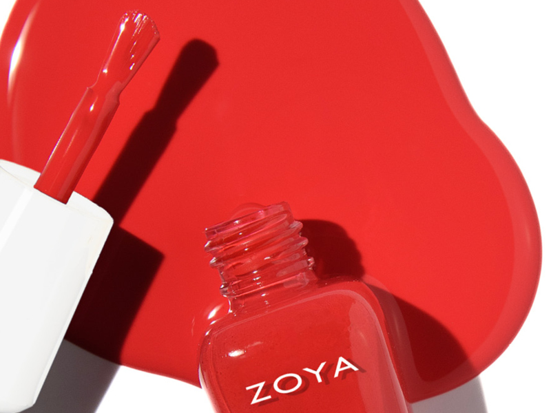 Best Red Nail Polish from Zoya in ALORA