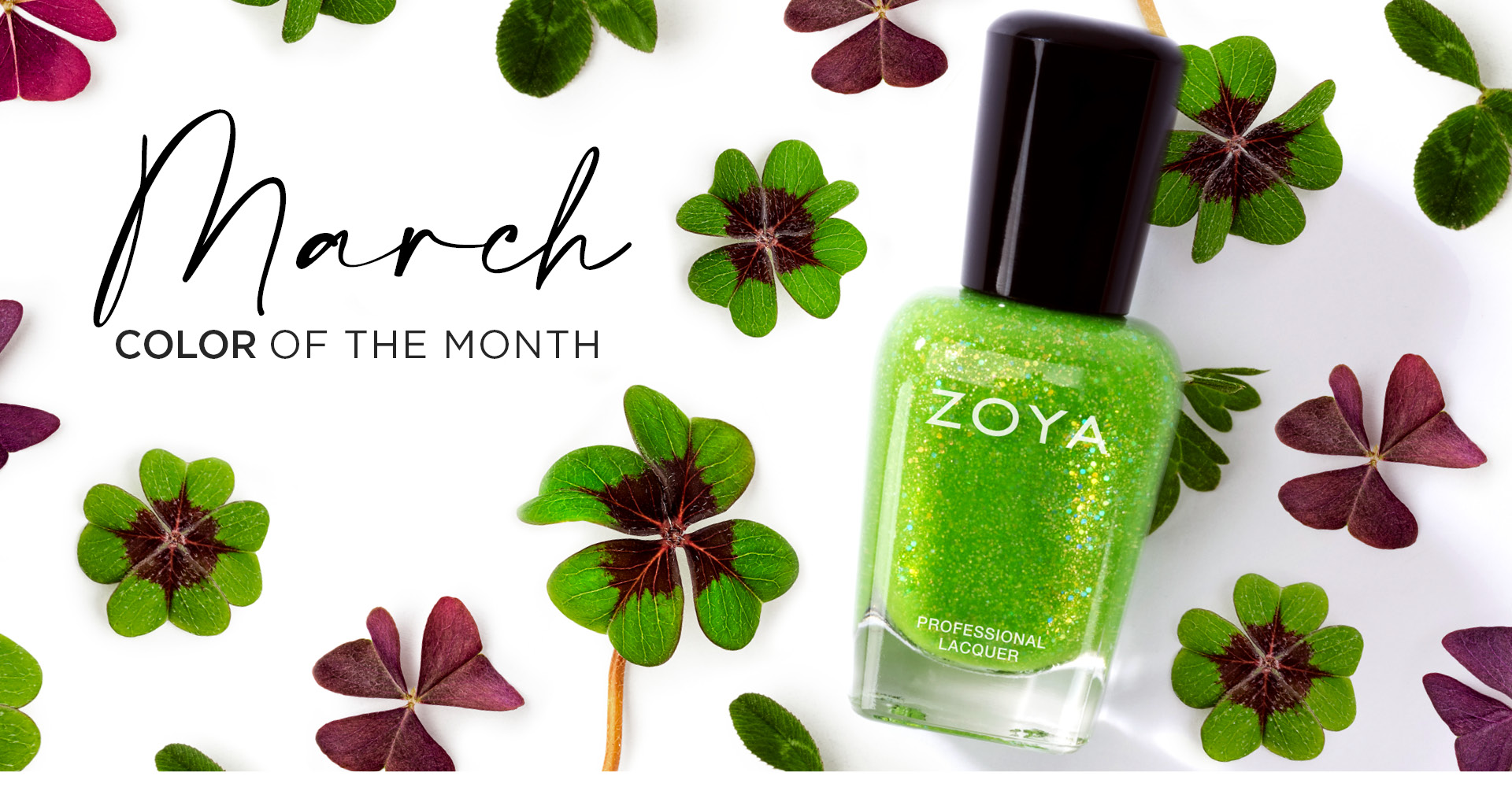 lucky Zoya march Color of the Month