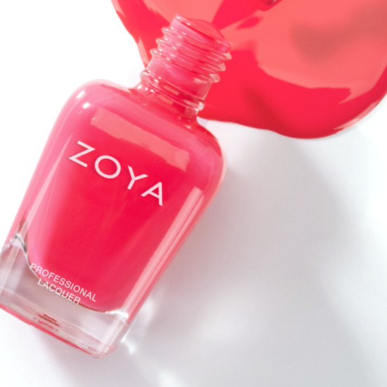 ZOYA | Nail Polish | Phoebe Pink,Coral Cream Spring 3