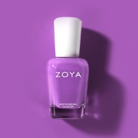 Paisley Purple Neon Pastel  Nail Polish Spill