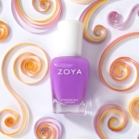 Paisley Purple Neon Pastel Nail Polish Inspiration