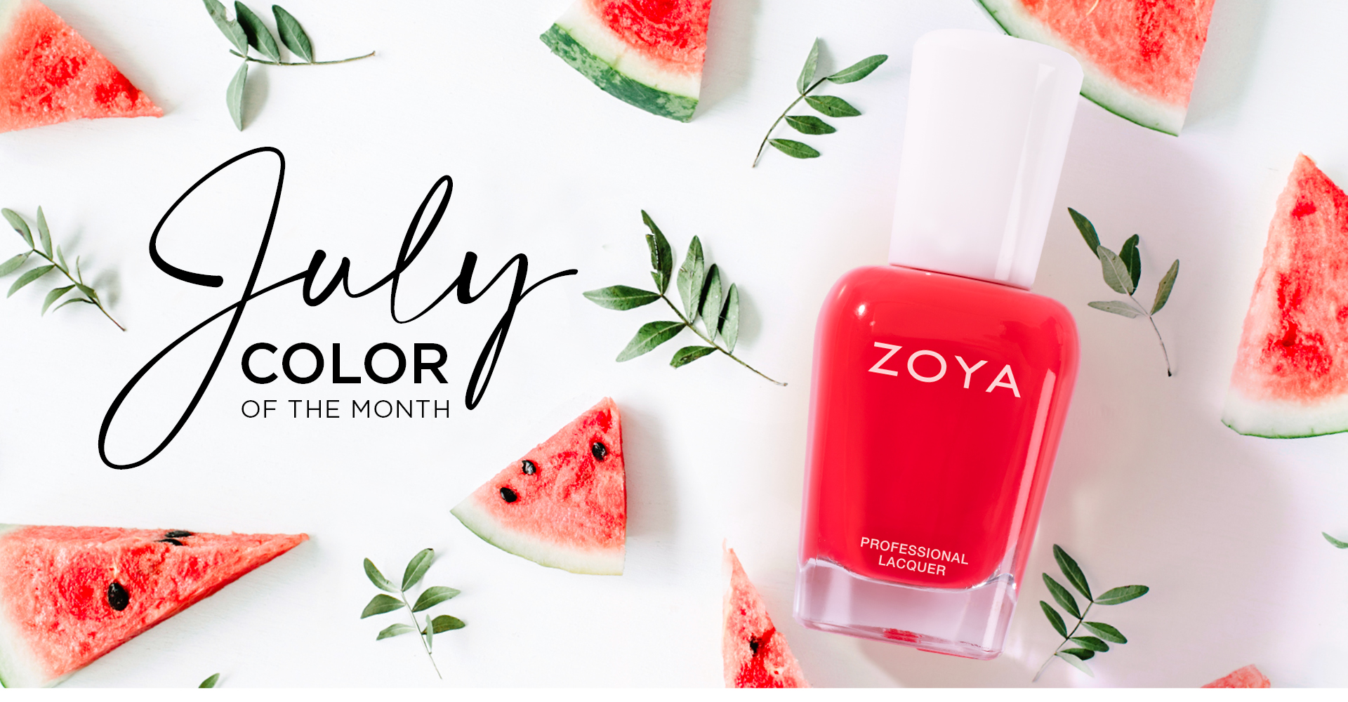 Frankie July Color of the month