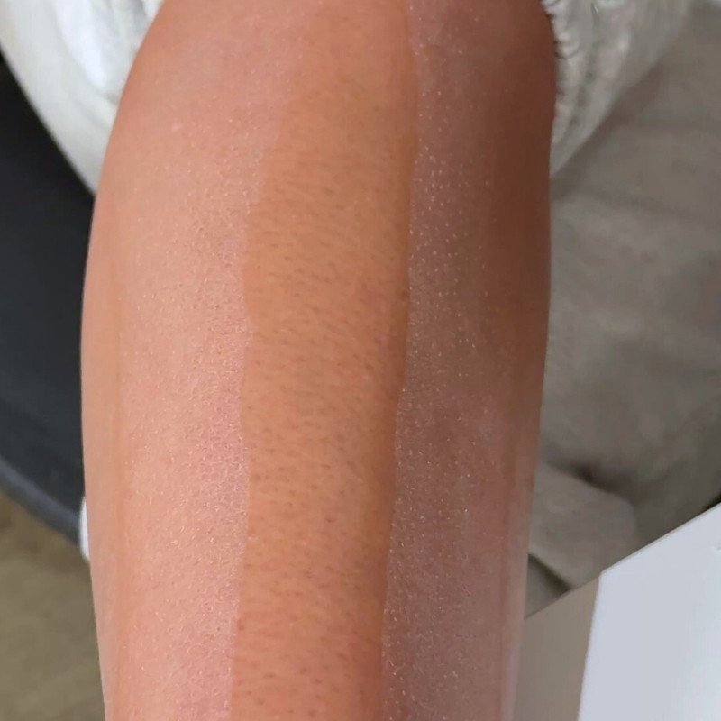 Hydrating Hand & Body Serum before and after - 8.5oz