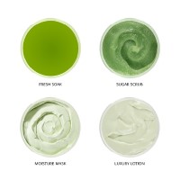 Smart Spa Smart Pod 4 Step System Pack -Pods Top View in Lime Zest