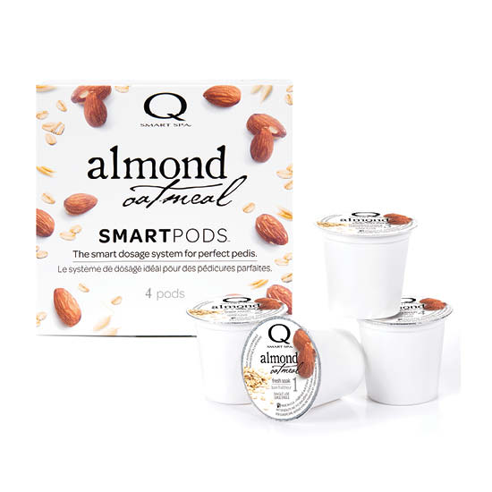 Smart Spa Smart Pod 4 Step System Pack Pods Top View in Almond Oatmeal