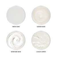Pedicure, Manicure Soak, Lotion, Mask, Scrub in Purity Spill