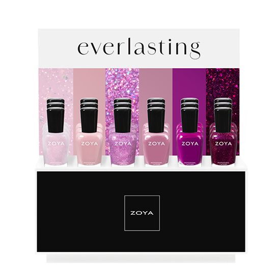 ZOYA | Nail Polish | Everlasting 18pc Retail Display | Spill