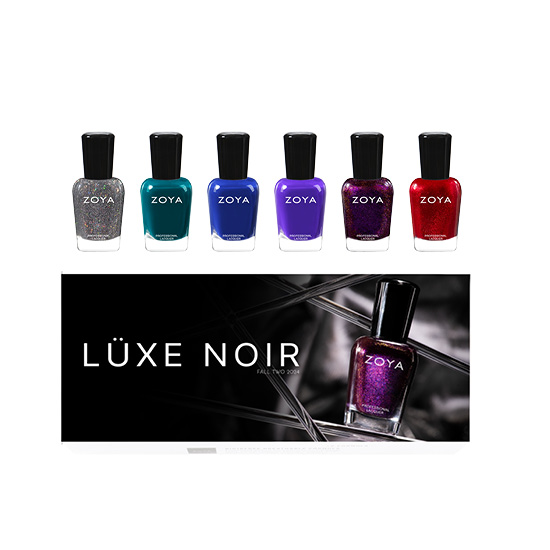 ZOYA | Nail Polish | Luxe Noir Complete Collection Bundle | Spill