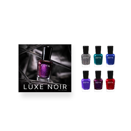 ZOYA | Nail Polish | Luxe Noir Complete Petite Collection Bundle | Spill