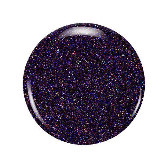 Wilson Purple Holographic Nail Polish Spill