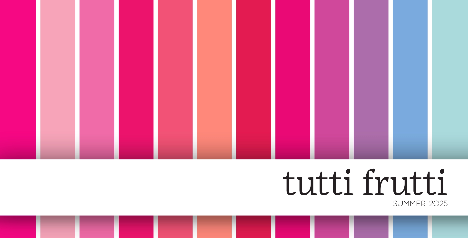 Tutti Fruitti Summer collection nail polish