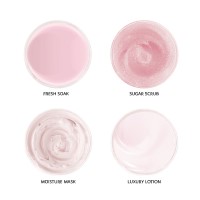 Pink Lemonade 4 - Step Pedi in a Box ( 1 of each 4 products ) Product Swirl
