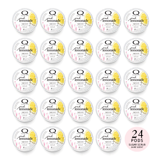 Colada Sparkle 24 pack Sugar Scrub Smart Pods Product Swirl