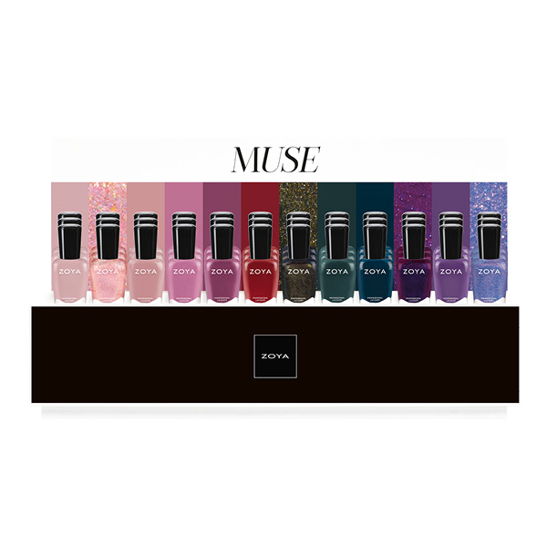 Zoya Healthy Nail Polish Muse Retail Display Nail Polish Bottle