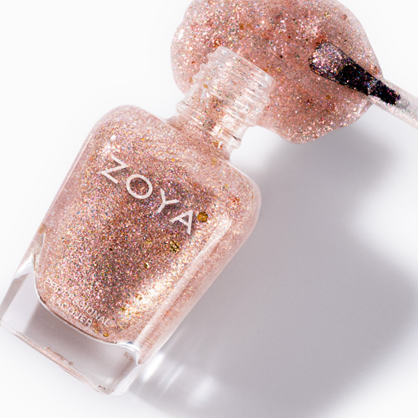 Zoya Healthy Nail Polish Zarin Nail Polish Bottle, Brush, Spill