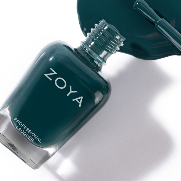 Zoya Healthy Nail Polish West Nail Polish Bottle, Brush, Spill