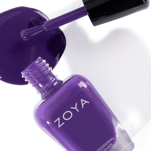 Zoya Healthy Nail Polish Daphne Nail Polish Bottle, Brush, Spill
