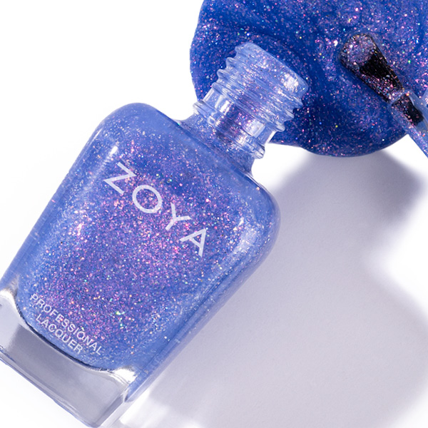 Zoya Healthy Nail Polish Starling Nail Polish Bottle, Brush, Spill