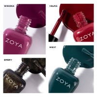 Zoya Healthy Nail Polish Muse Retail Display Nail Polish Bottle, Brush, Spill