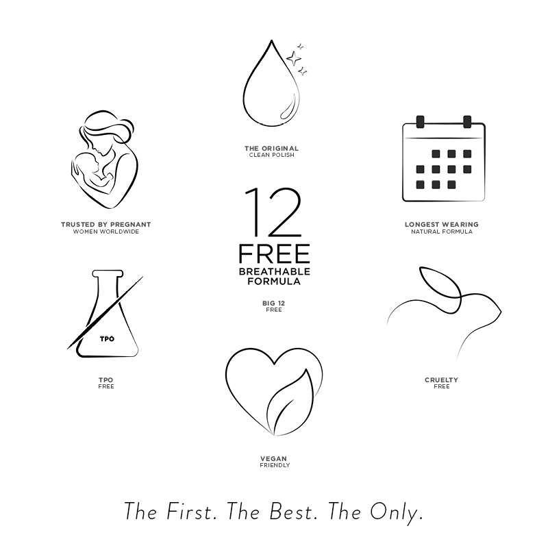 Zoya: The Original Clean Nail Polish. Big 12-Free, TPO-Free, Vegan Friendly, TPO Free, Cruelty-Free, and Trusted by Pregnant and Smart Healthy Women Worldwide.