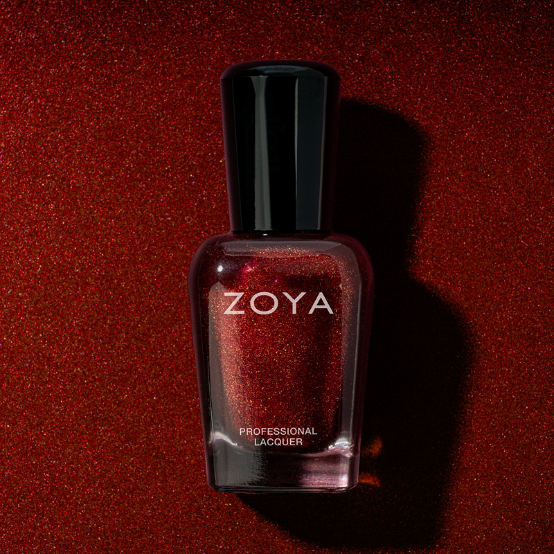 Phoenix Nail Polish Bottle with polish background