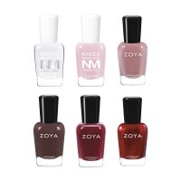 ZOYA Nail Essential Healthy Color + Treatment Rose Set