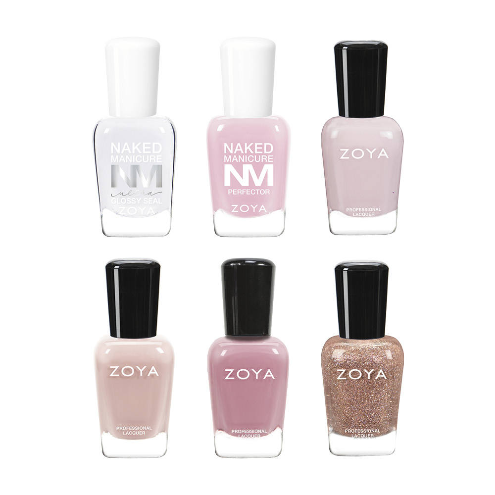 ZOYA Nail Essential Healthy Color + Treatment Neutrals Set