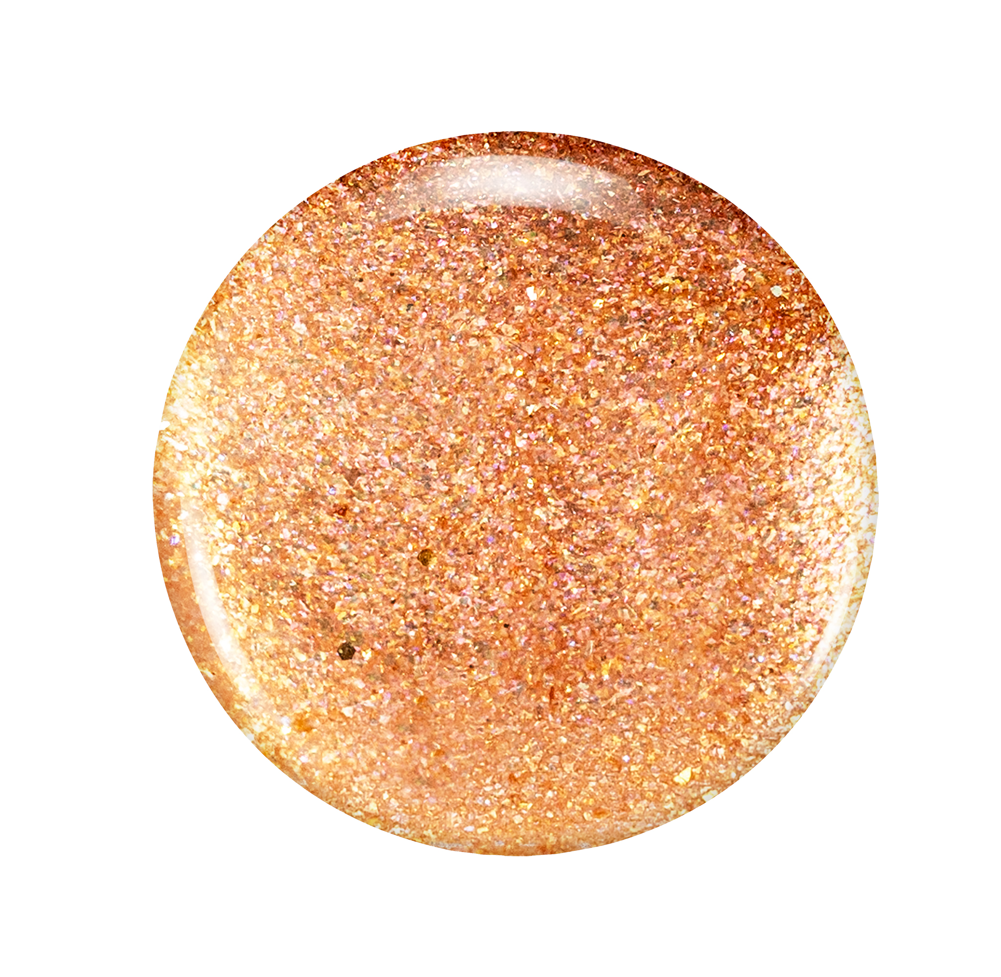 Zoya Sugar rose gold glitter nail polish color swatch