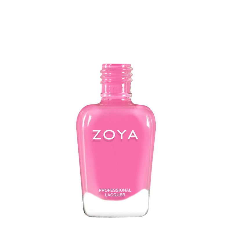 Zoya Lolly dusty rose pink nail polish color swatch