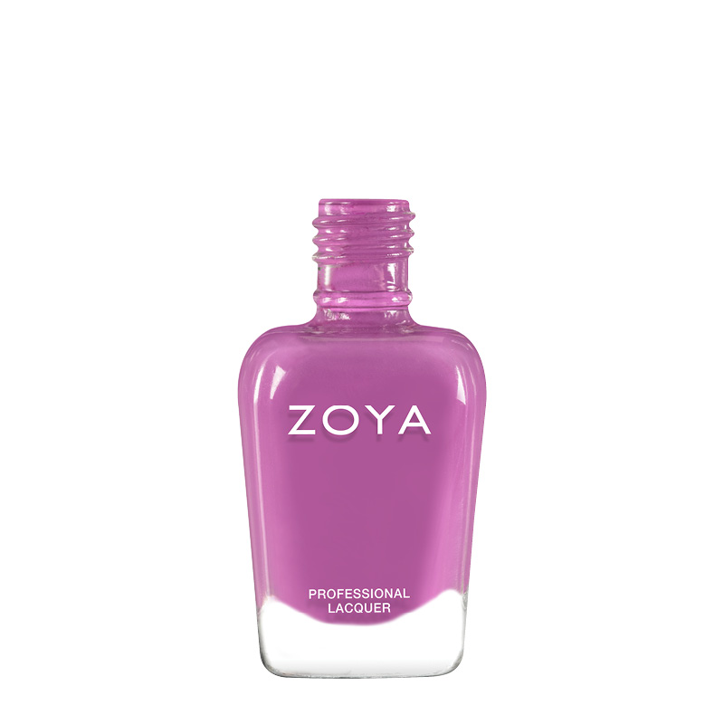 Zoya Daria raspberry pastel nail polish color swatch