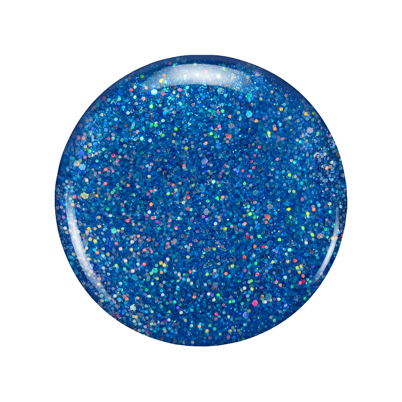 Cruz | Clear water blue holographic glitter Long Lasting Vegan Nail Polish | ZOYAbottle - 0.5oz/15mL