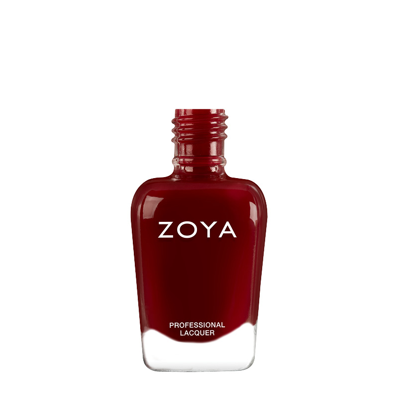 Merritt | Smoldering muted black cherry cream Long Lasting Vegan Nail Polish | ZOYAspill